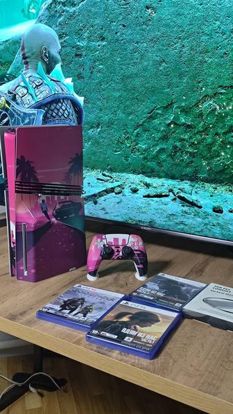 Sony Playstation 5 Pro Disk 2TB The Last Of Us, God of War