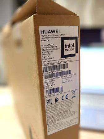 Новый. Huawei Matebook D16 i5-12, 16GB, 512SSD
