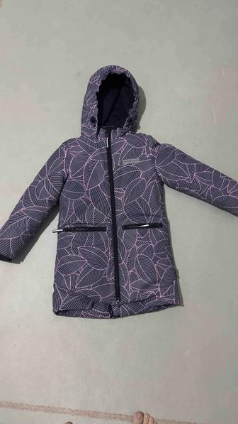 Зимнее пальто для девочки Crockid