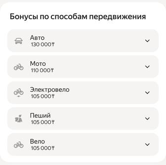 Яндекс курьер бонус