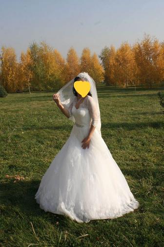 Свадебное платье (нежное кружево)