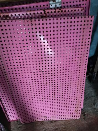 Перфорированный металл куски 50см.на 80см.