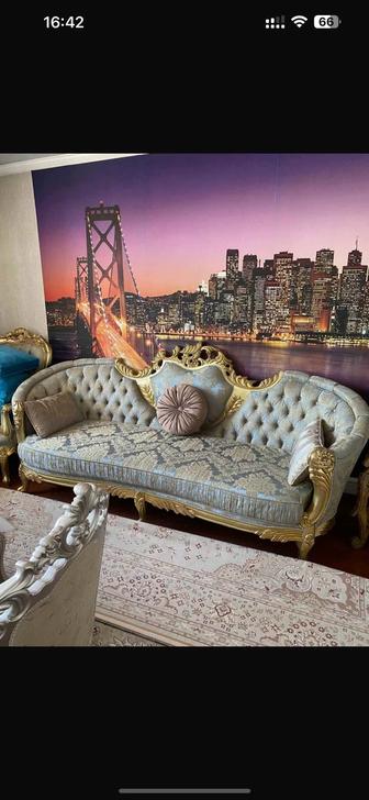 Диван фараон с креслом и стулом в комплекте