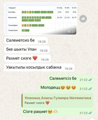 Математика пәні репетитор