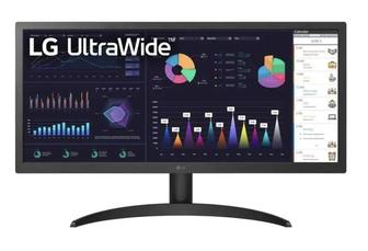 Монитор LG 26WQ500-B черный