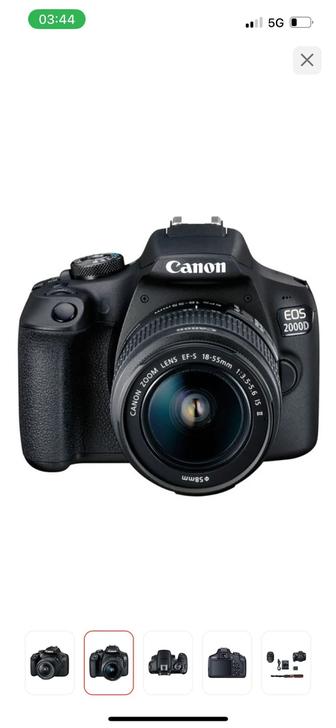Фотокамера Canon EOS 2000D Kit EF-S 18-
55