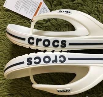 Шлепанцы Crocs Flip оригинал белый