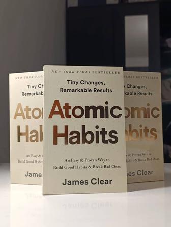 Atomic habits книга бестселлер новая