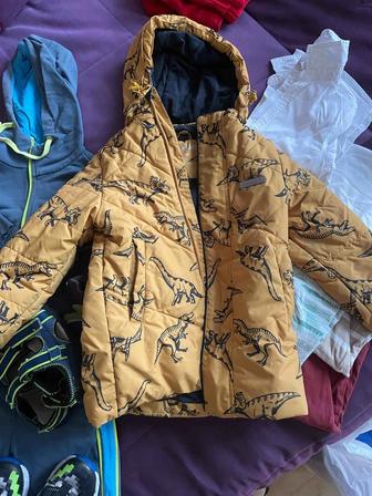 Куртка сапоги штаны на мальчика 98-110 рост, б/у