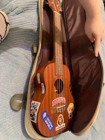 Укулеле концертная Flight NUC 310 чехол коричневый