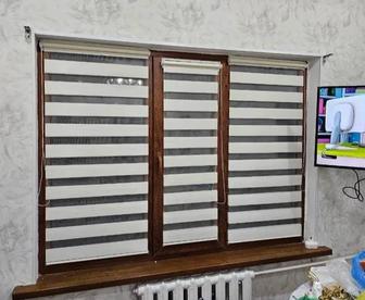 Ролл, двойной штор, день и ночь, жалюзи