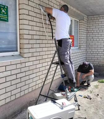 Установка кондиционера