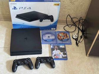 Почти новый PlayStation 4 Slim 1Tb Sony пс 4 ps 4 Сонька приставка