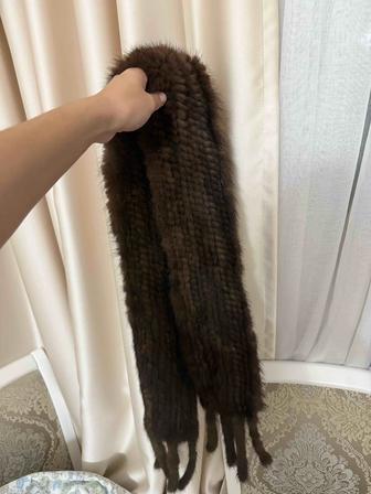 Норковый шарф