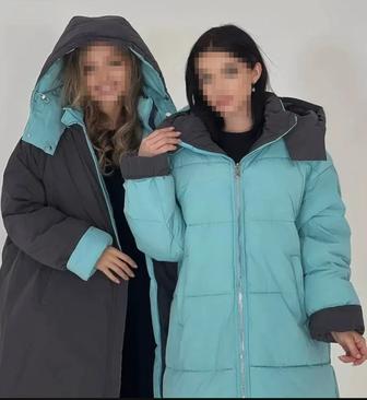 Продам двухстороннюю зимнюю куртку