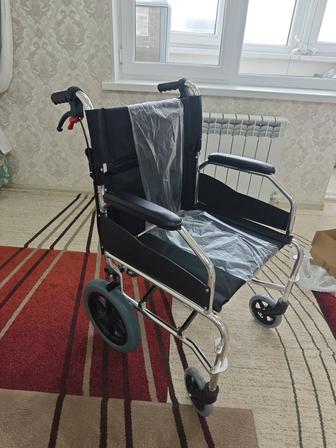 Медицинская алюминиевая портативная транспортная кресло-коляска