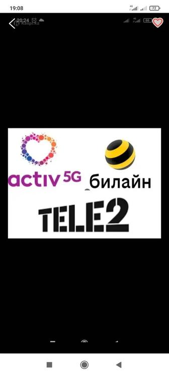 Гигабайты Билайн, Теле2, Актив