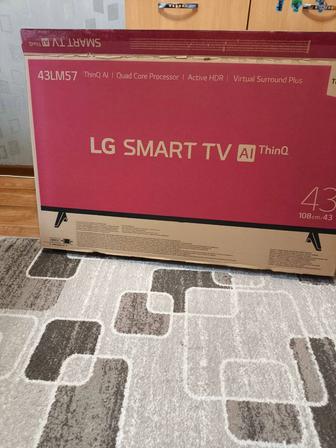 Продам смарт телевизор LG 43LM57 новый.