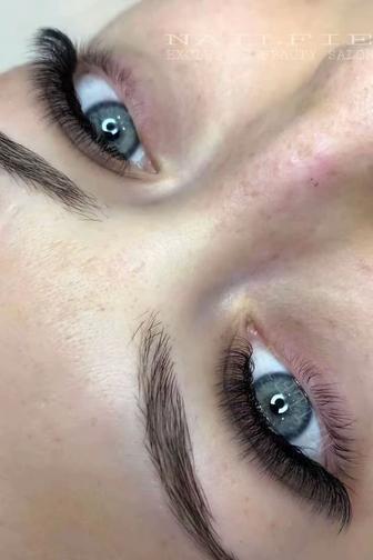 РЕСНИЦЫ ЗА ЧАС! Наращивание ресниц, ламинирование бровей и ресниц