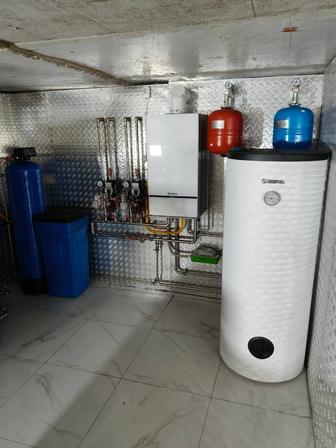 Монтаж котельного оборудования. Теплые полы. Сантехника. Нержавейка