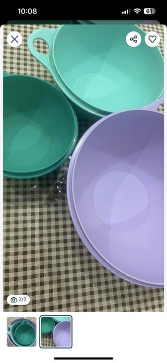 продам чашки tupperware бу