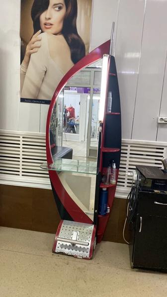 Продается зеркало для парикмахера и мойка