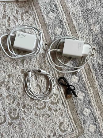 Зарядки для телефона 3шт.