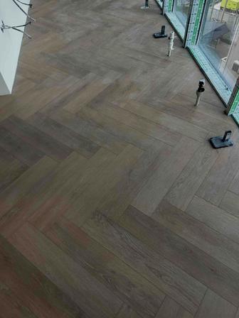 Укладка ламината , кварц - венила, SPC, инженерная доска, наливной пол