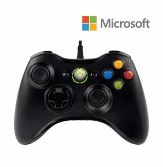 Джойстик геймпад проводной xbox 360 и пк Microsoft. Район Технопарка.