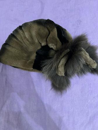Шапка норковая зима