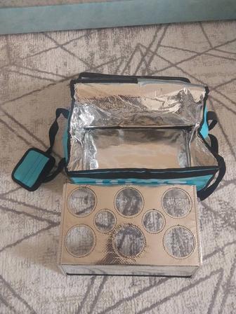 Термосумка Wolt и дождевик Яндекс