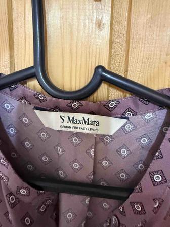 Платье - халат max mara оригинал шелк