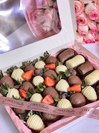 Клубника в шоколаде