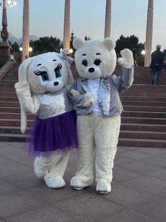 Прокат костюм мишек и зайчика
