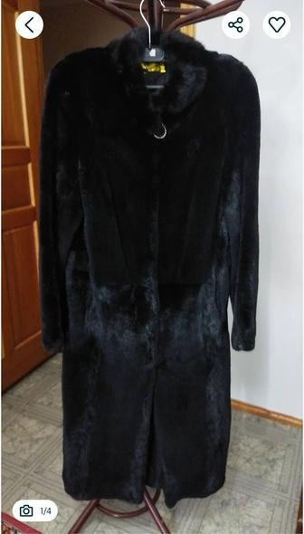 Шуба щипаная норка