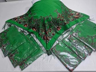 Платок хлопок 80 x 80 см