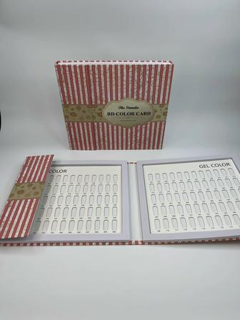 Книга палитра 120 цветов, типсы в комплекте