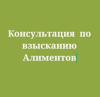 Консультация по взысканию Алиментов