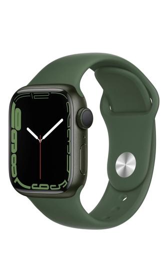 Apple Watch 7, 45mm, зеленый цвет