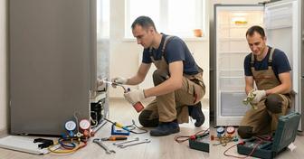 Ремонт холодильника и морозильника