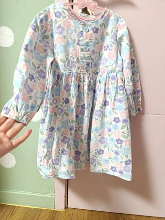 Платье хлопоковое. Размер 116.