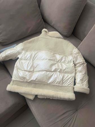 Пуховик комбинированый