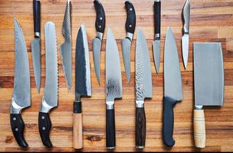 Поточу кухонные ножи