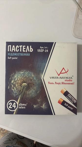 Пастель 24 цвета от Vista artista