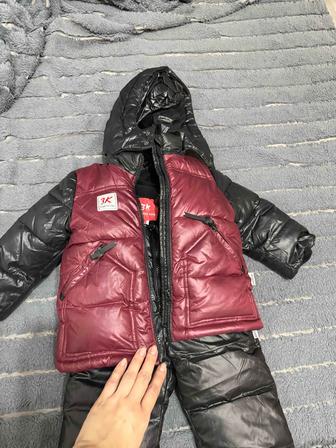 Продам зимнюю куртку со штанами на мальчика