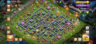 Clash of clans 13 ратуша.