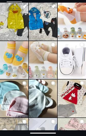 Одежда для новорожденных и малышей, магазин в Instagram
