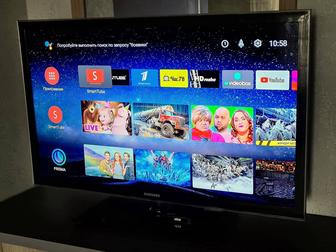 TV Samsung 102см и SmartTVbox - WiFi YouTube RuTube Телеканалы Фильмы