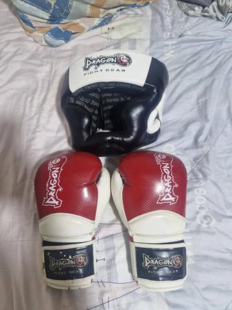 Продам боксерские перчатки и шлем