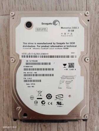 Продам жесткий диск 80gb Seagate hdd